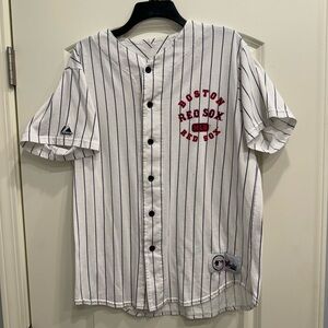 Vintage Red Sox Majestic Jersey Shirt - L